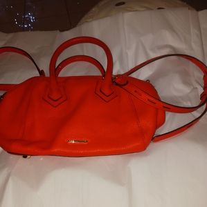 Rebecca minkoff leather crossbody/satchel bag.